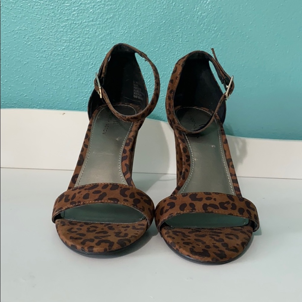 Open Toe Ankle Strap Heels